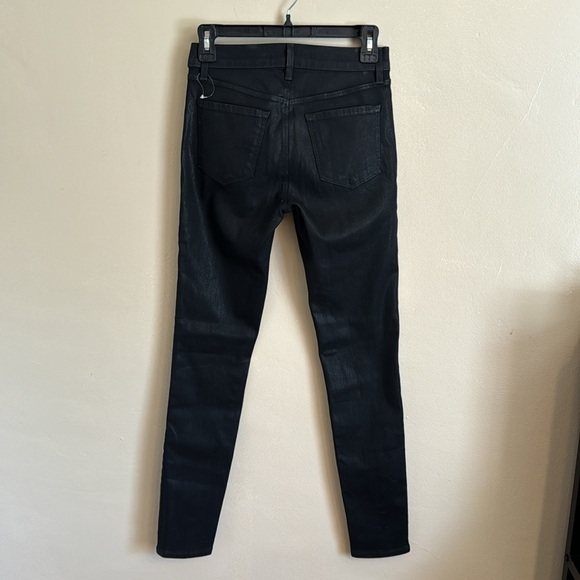 NWT $248 J BRAND STITCH FIX 620 Mid-Rise Black Stocking Coated Super Skinny Jean - Picture 6 of 11